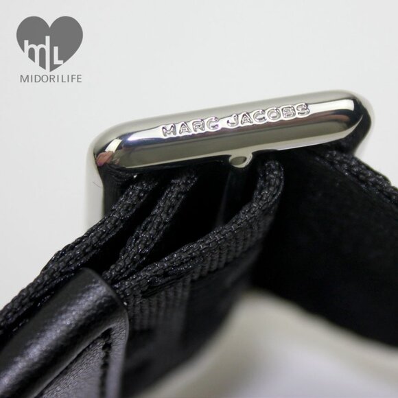 MARC JACOBS The Logo Webbing Strap – Jumbled Logo Block Print - Picture 6 of 9